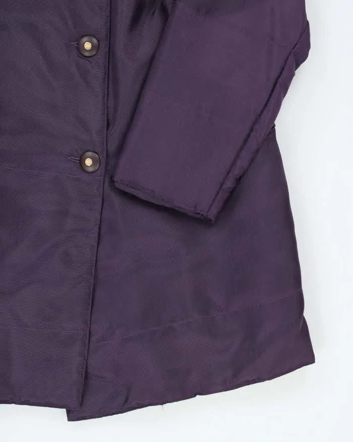 Nina Ricci Purple Waterproof Coat - L sold by Rokit product image thumbnail 4