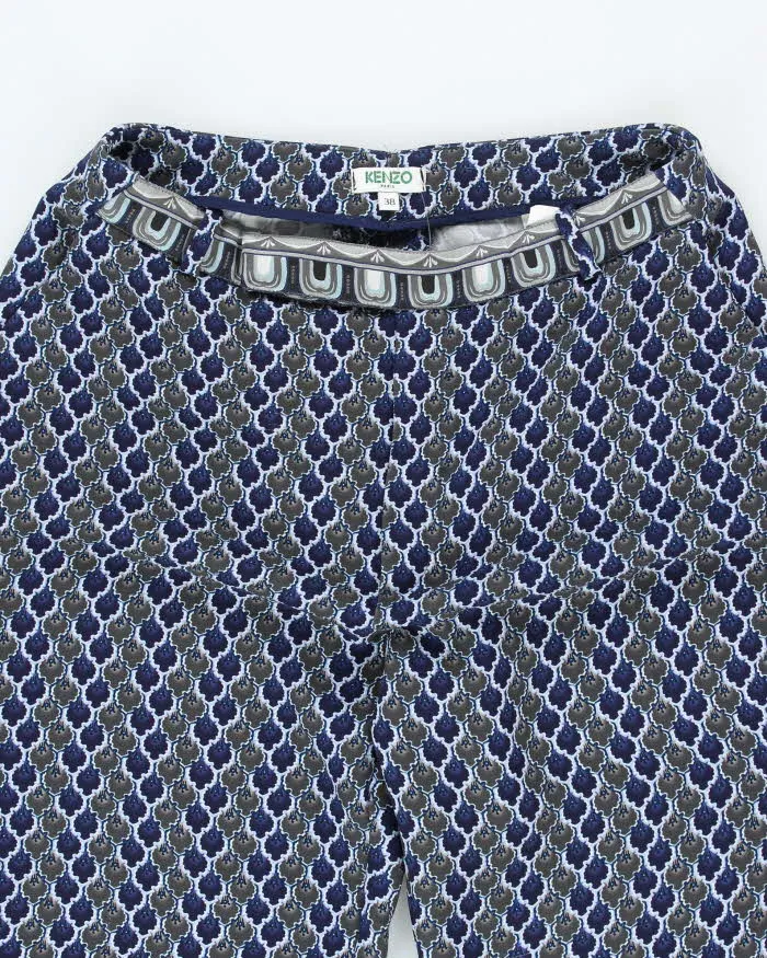 Kenzo Pattern Trousers - W28 L27 sold by Rokit product image thumbnail 3