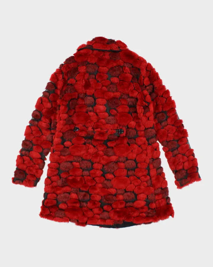 Y2k 00s Le Chateau Faux Fur & Mesh Jacket - M sold by Rokit product image thumbnail 2