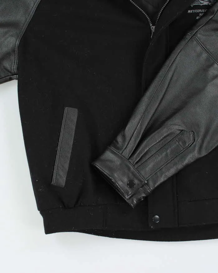 Seycove Seahawks Heavyweight Leather Varsity Jacket - M sold by Rokit product image thumbnail 4
