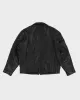Vintage 90's Leather Nets Jacket - L sold by Rokit
