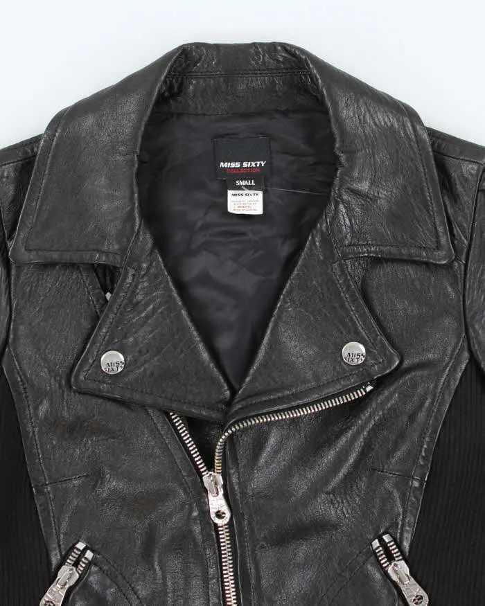 Vintage Y2k 00s Miss Sixty Leather Jacket - S sold by Rokit product image thumbnail 3