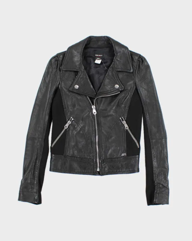 Vintage Y2k 00s Miss Sixty Leather Jacket - S sold by Rokit