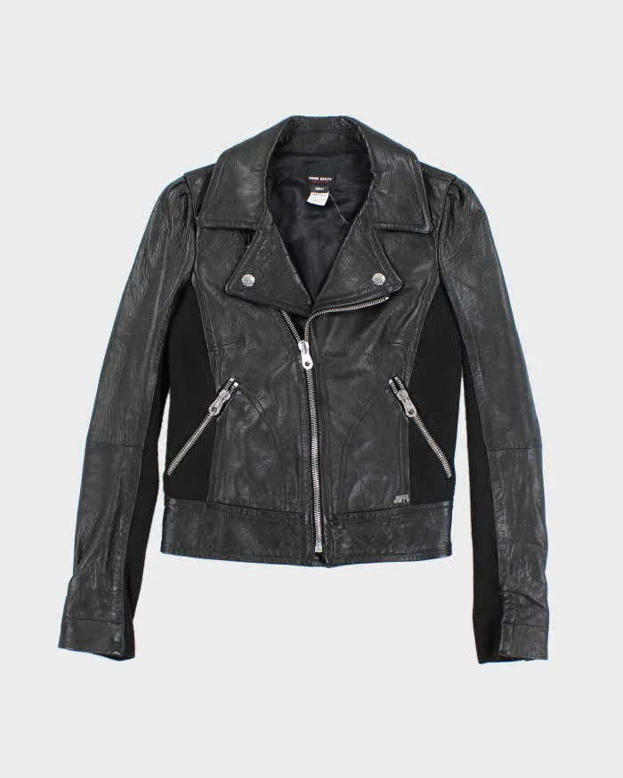 Vintage Y2k 00s Miss Sixty Leather Jacket - S sold by Rokit