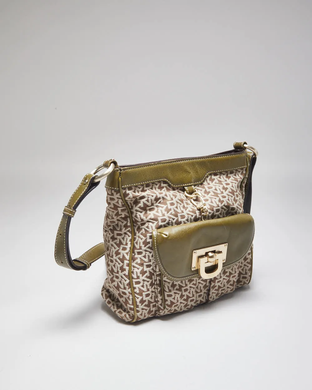 Y2k 00s DKNY Monogram Shoulder Bag & Purse sold by Rokit