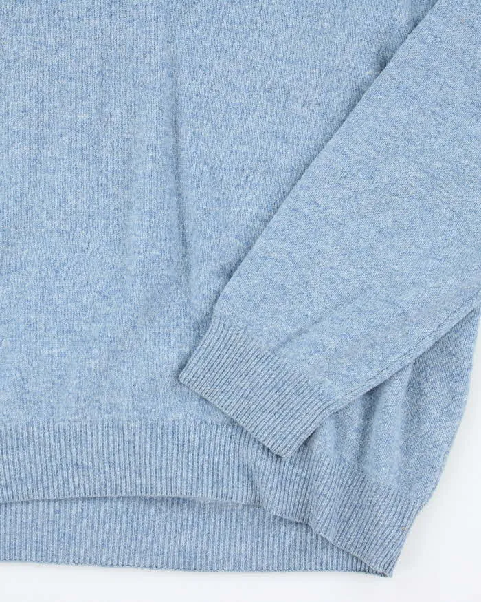 Vintage Loch Carron Blue Wool Knit Jumper - XL sold by Rokit product image thumbnail 4