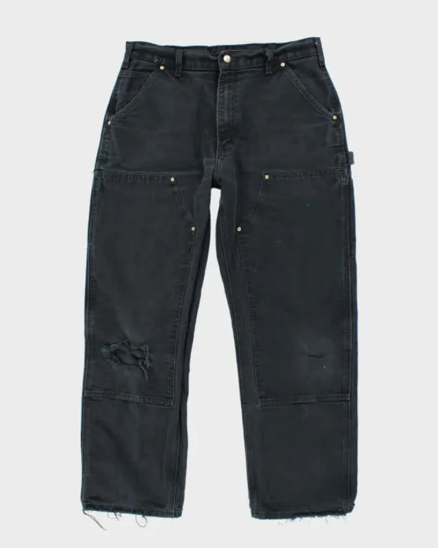 Vintage 2000's Carhartt Heavyweight Double Knee Workwear Trousers - W32 L28 sold by Rokit