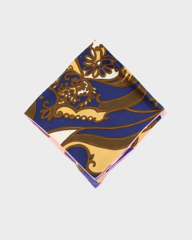 Vintage Pattern Silk Scarf sold by Rokit