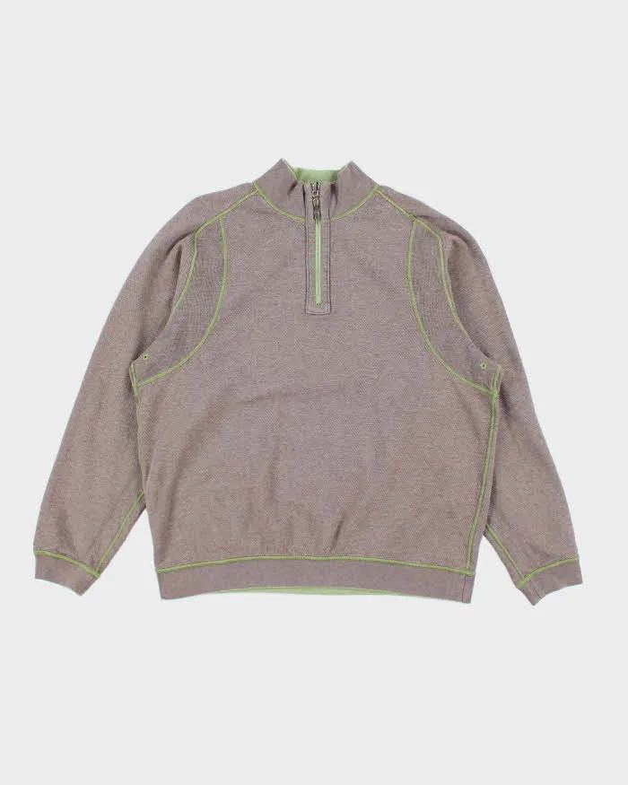 Tommy Bahama Reversible Quarter Zip - M sold by Rokit product image thumbnail 3
