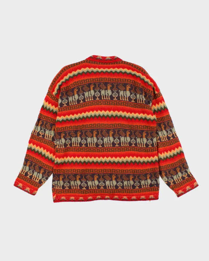 Vintage Alpaca Zip-up Cardigan - M sold by Rokit product image thumbnail 2