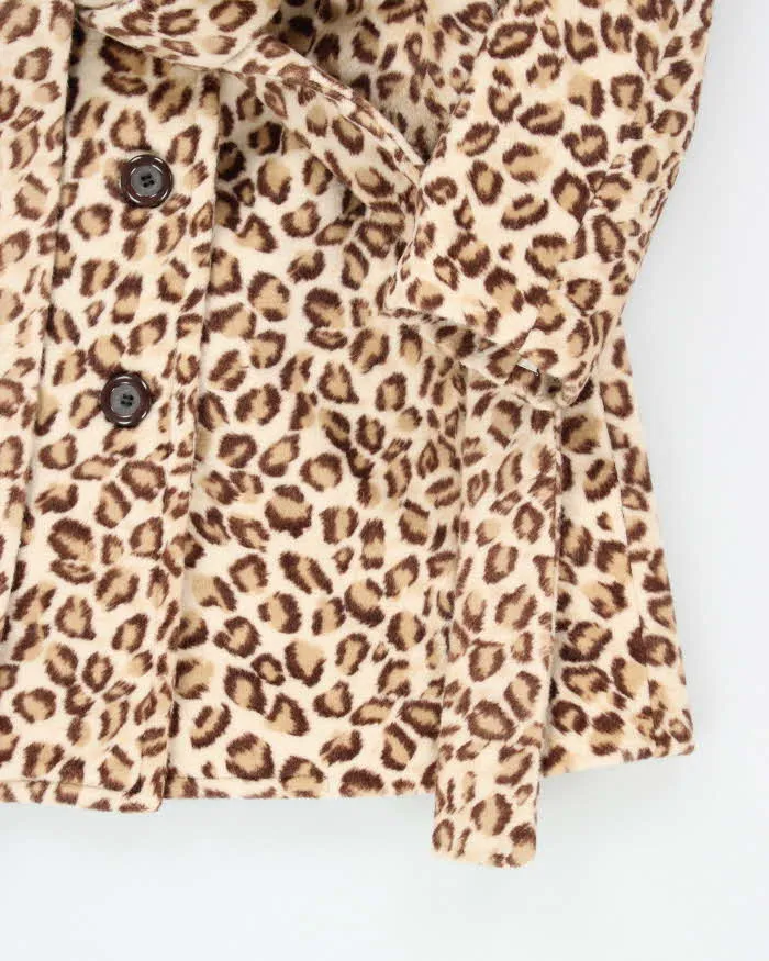 Y2k 00s Brat Jean Leopard Print Jacket - XS sold by Rokit product image thumbnail 4
