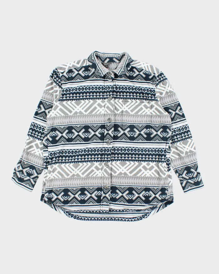 Eddie Bauer Full Button-UP Fleece - L sold by Rokit