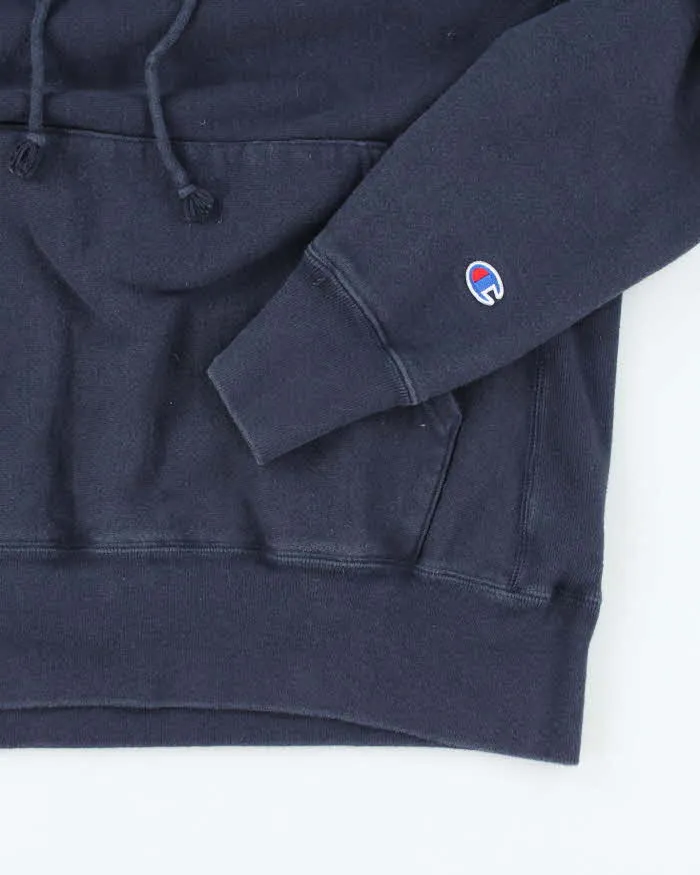 Vintage 90's Champion Reverse Weave Small Logo Hoodie - M sold by Rokit product image thumbnail 4