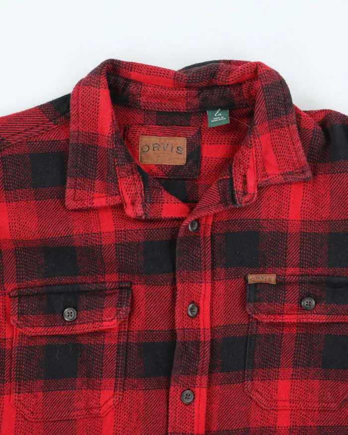 Vintage 2000's Y2K Orvis Heavyweight Flannel Shirt - L sold by Rokit product image thumbnail 3