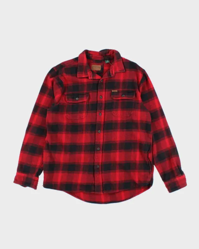 Vintage 2000's Y2K Orvis Heavyweight Flannel Shirt - L made by Rokit
