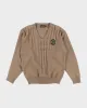Vintage 90's Fred Perry Cable Knit Jumper - M sold by Rokit