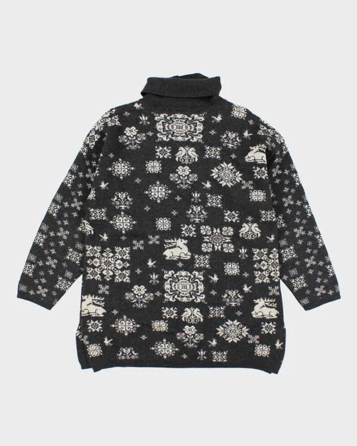 Vintage Geiger Wool Pattern Jumper - M sold by Rokit product image thumbnail 2