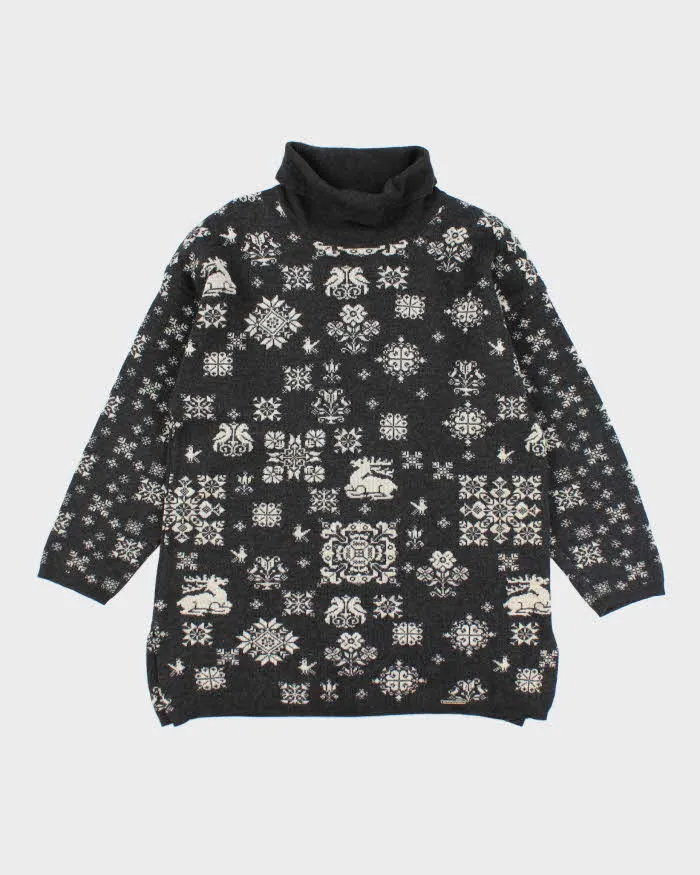 Vintage Geiger Wool Pattern Jumper - M sold by Rokit