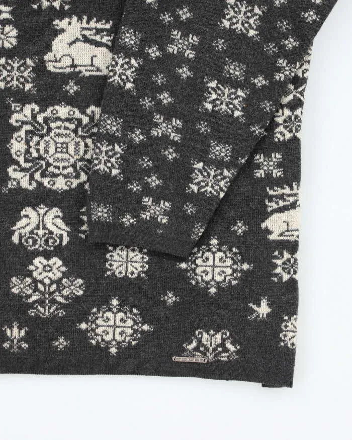 Vintage Geiger Wool Pattern Jumper - M sold by Rokit product image thumbnail 4