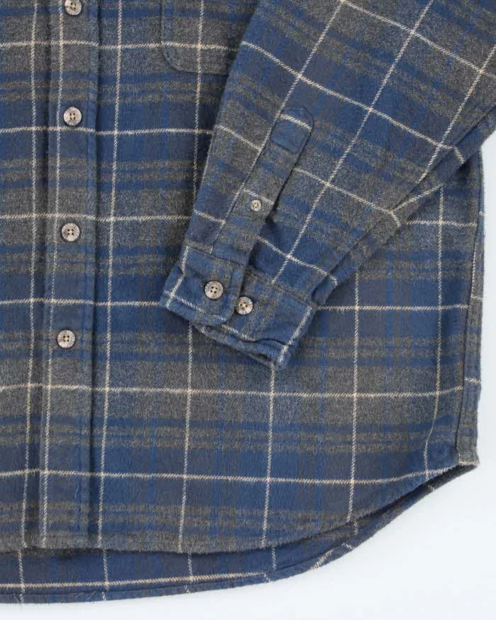 Vintage Field & Stream Heavyweight Plaid Button Up Flannel Shirt - L sold by Rokit product image thumbnail 4