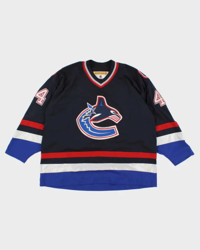 Men's Blue NHL x Canucks Jersey - XXL sold by Rokit