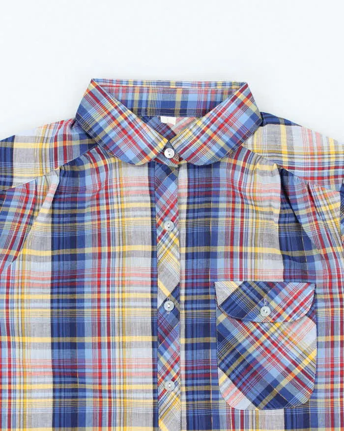 Vintage 80s Brown Checked Shirt - L sold by Rokit product image thumbnail 3