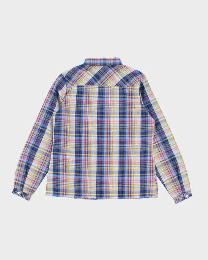 Vintage 80s Brown Checked Shirt - L sold by Rokit product image thumbnail 2