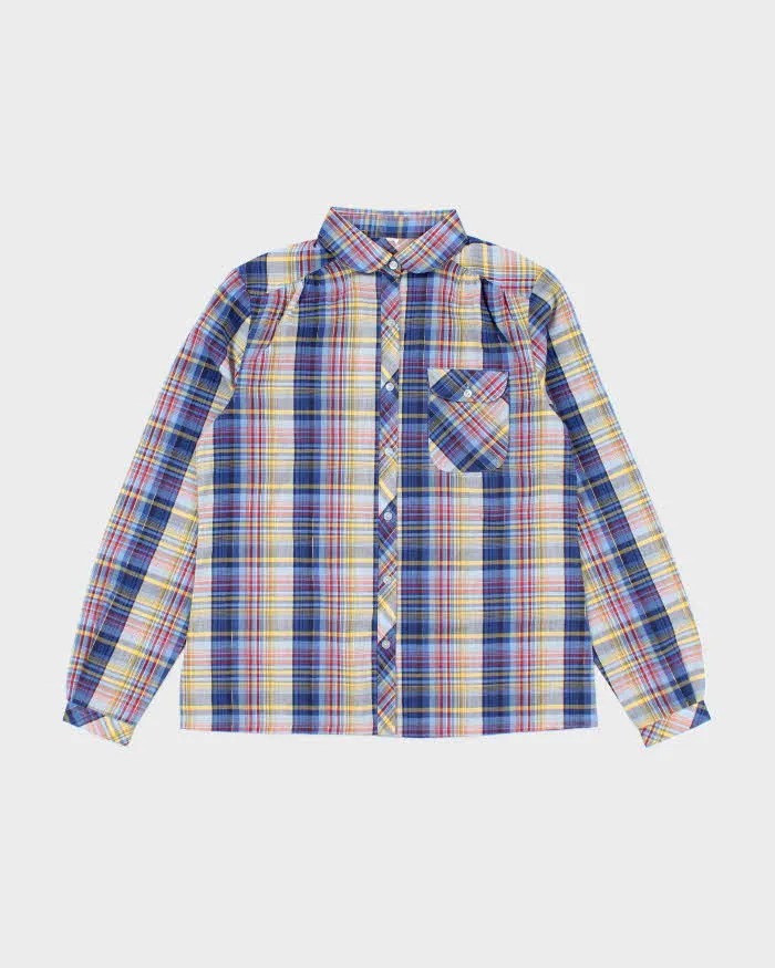 Vintage 80s Brown Checked Shirt - L sold by Rokit