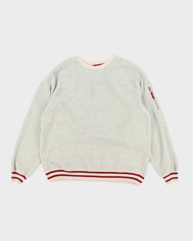 Vintage Eddie Bauer Insulated Pullover Fleece - L sold by Rokit