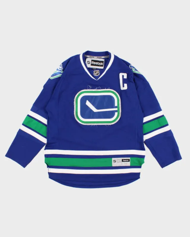Men's Blue NHL x Canucks Sports Jersey - M sold by Rokit
