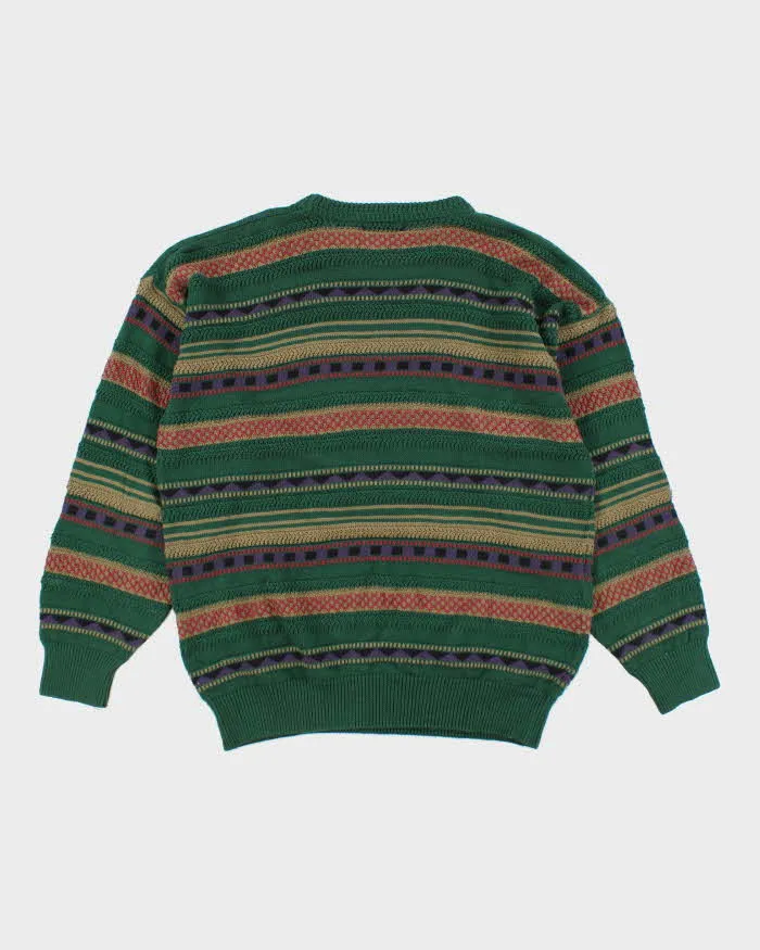 Vintage 90's GANT Patterned Oversized Chunky Knit Jumper - XL sold by Rokit product image thumbnail 2