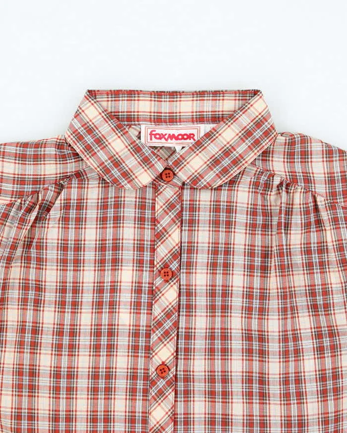 Vintage 80s Foxmoor Checked Shirt - M sold by Rokit product image thumbnail 3