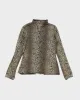 Y2k 00s Guess Leopard Print Mesh Blouse - L sold by Rokit