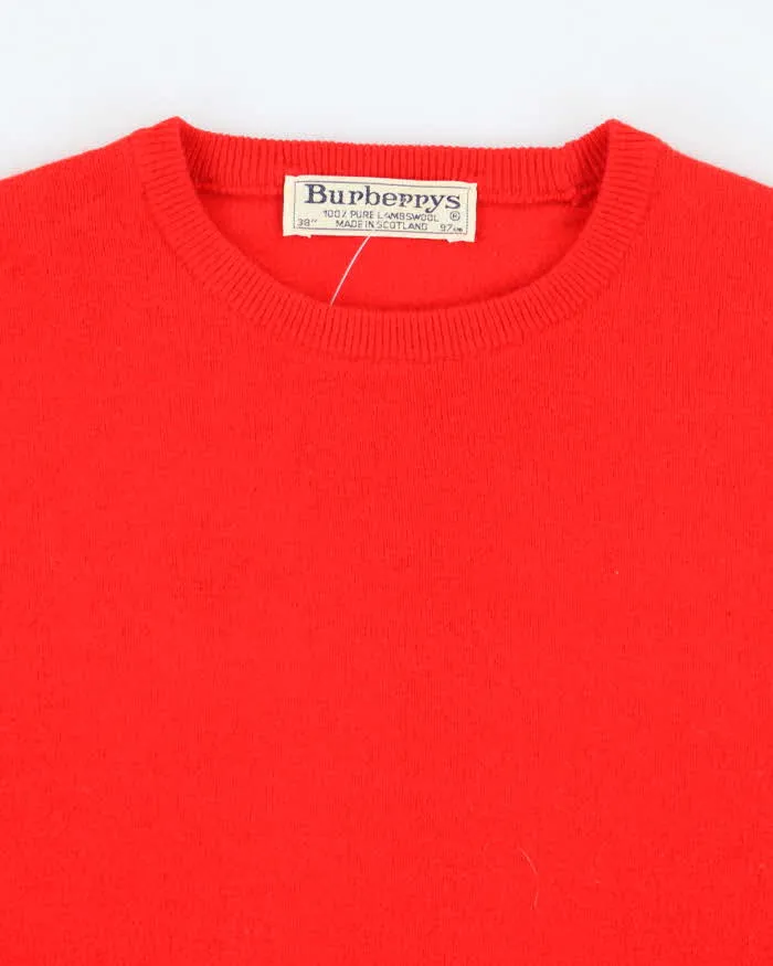 Vintage 90's Burberry Lambswool Knit Jumper - M sold by Rokit product image thumbnail 3
