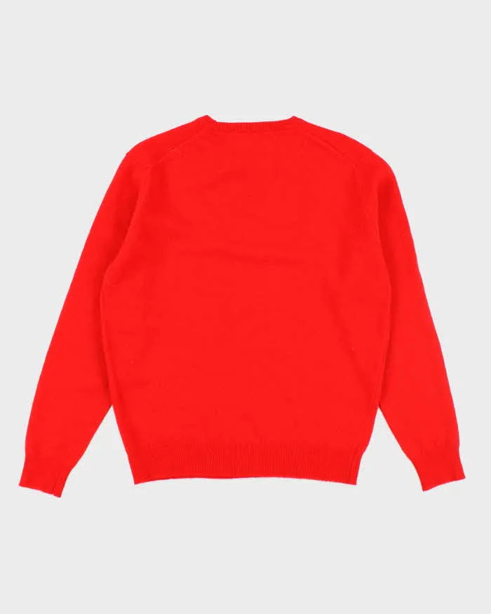 Vintage 90's Burberry Lambswool Knit Jumper - M sold by Rokit product image thumbnail 2