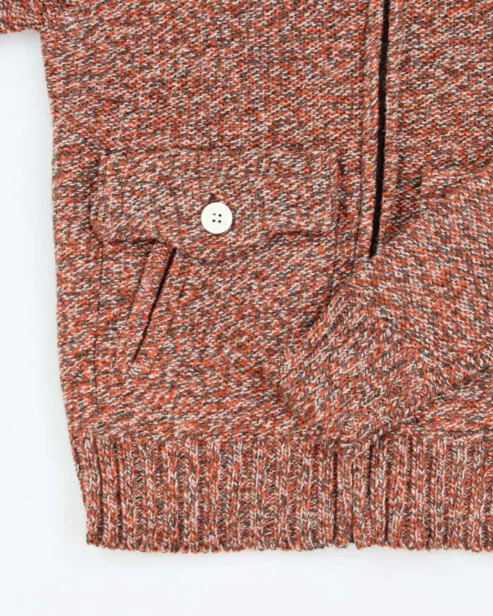 Vintage 70s Tricot De Luxe Wool Blend Knit Zip-Up - M sold by Rokit product image thumbnail 4