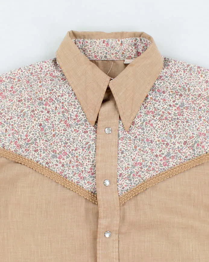 80s Vintage Men's Floral Print Shirt - M sold by Rokit product image thumbnail 3