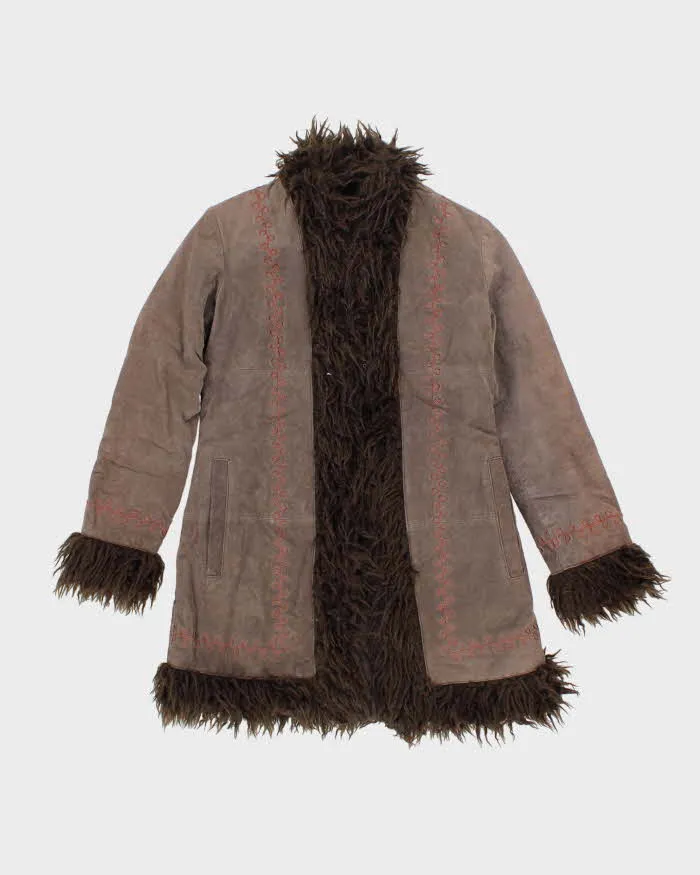 Vintage Y2k 00s h&g Afghan Style Coat - XS sold by Rokit