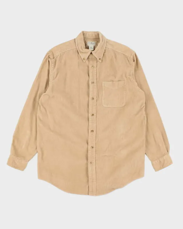 Vintage 2000's L.L. Bean Corduroy Button Up Shirt - M sold by Rokit