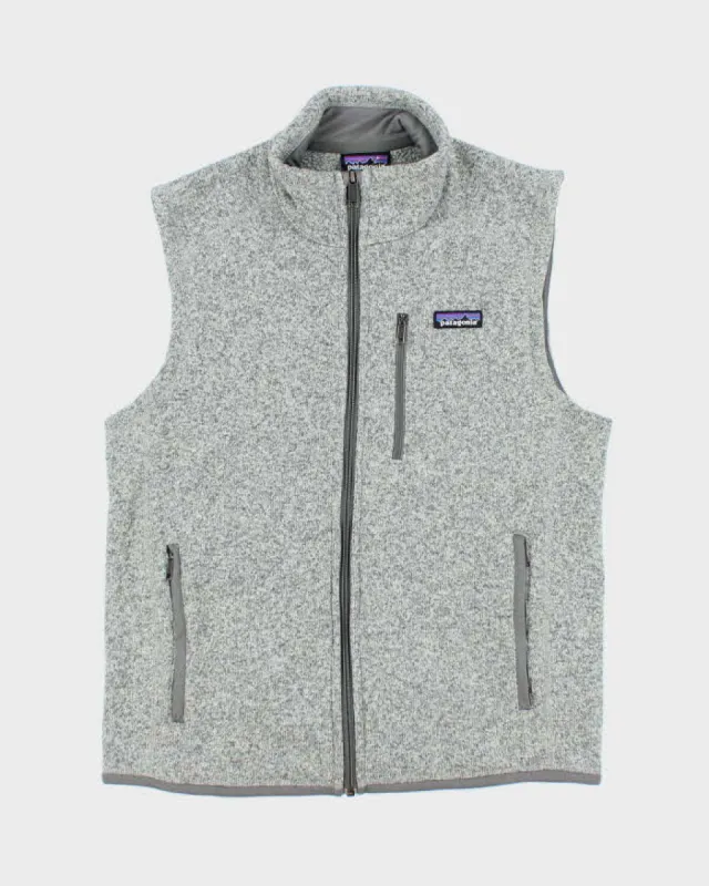 Patagonia Grey Sleeveless Fleece - M sold by Rokit