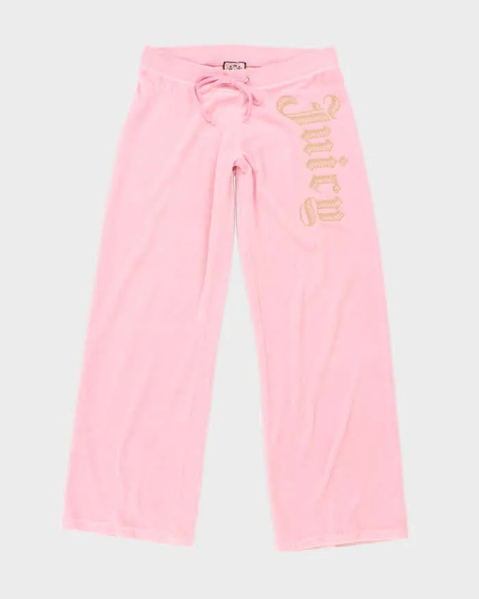 Vintage Juicy Couture Sequined Tracksuit Bottoms - M sold by Rokit