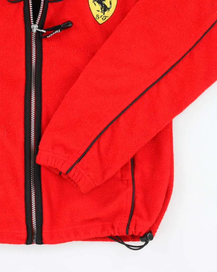 Vintage Y2K Ferrari Racing Full Zip Up Fleece - S sold by Rokit product image thumbnail 4