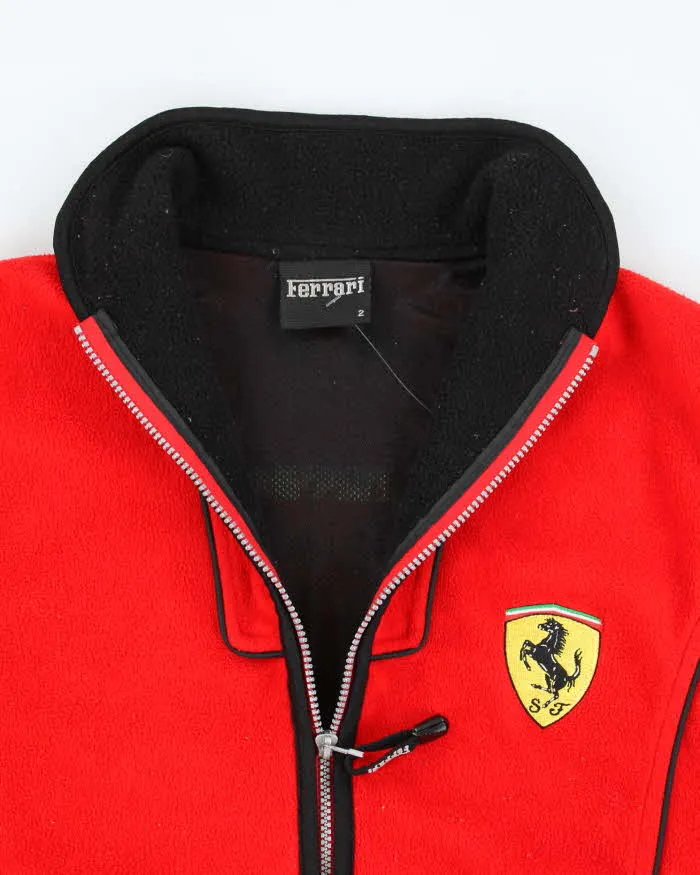 Vintage Y2K Ferrari Racing Full Zip Up Fleece - S sold by Rokit product image thumbnail 3