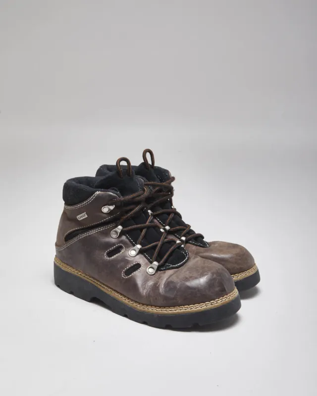 Sorel Brown Leather Walking Boots - UK5 sold by Rokit
