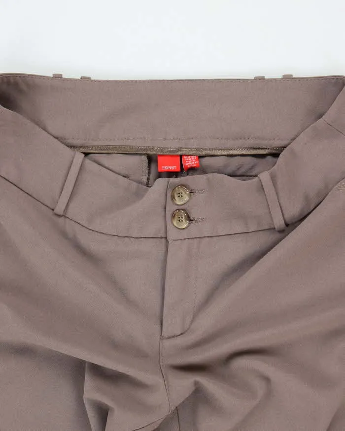 Y2k 00s Esprit Brown Trousers - W32 L32 sold by Rokit product image thumbnail 3