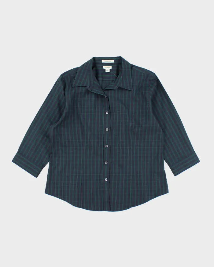 Vintage L.L. Bean Checked Blouse - M sold by Rokit