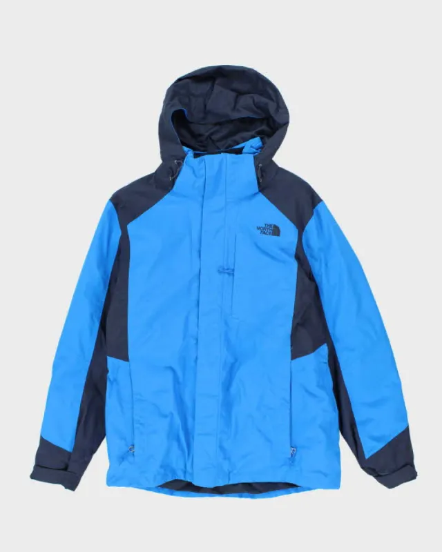 The North Face Hooded Blue Lined Jacket - M sold by Rokit