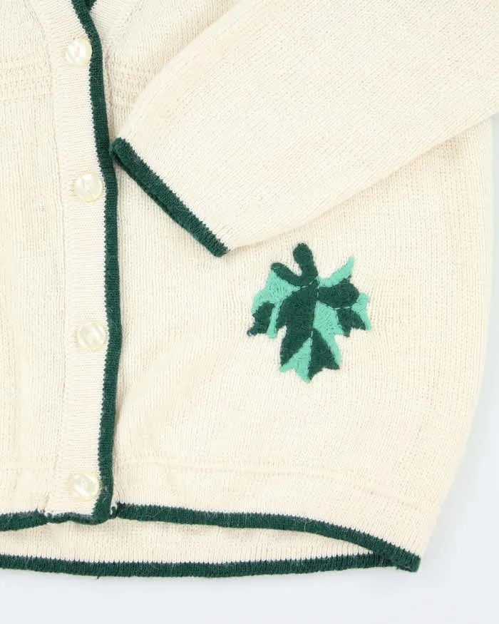 Vintage 80's Pulsar Alpaca Boxy Cardigan - XL sold by Rokit product image thumbnail 4