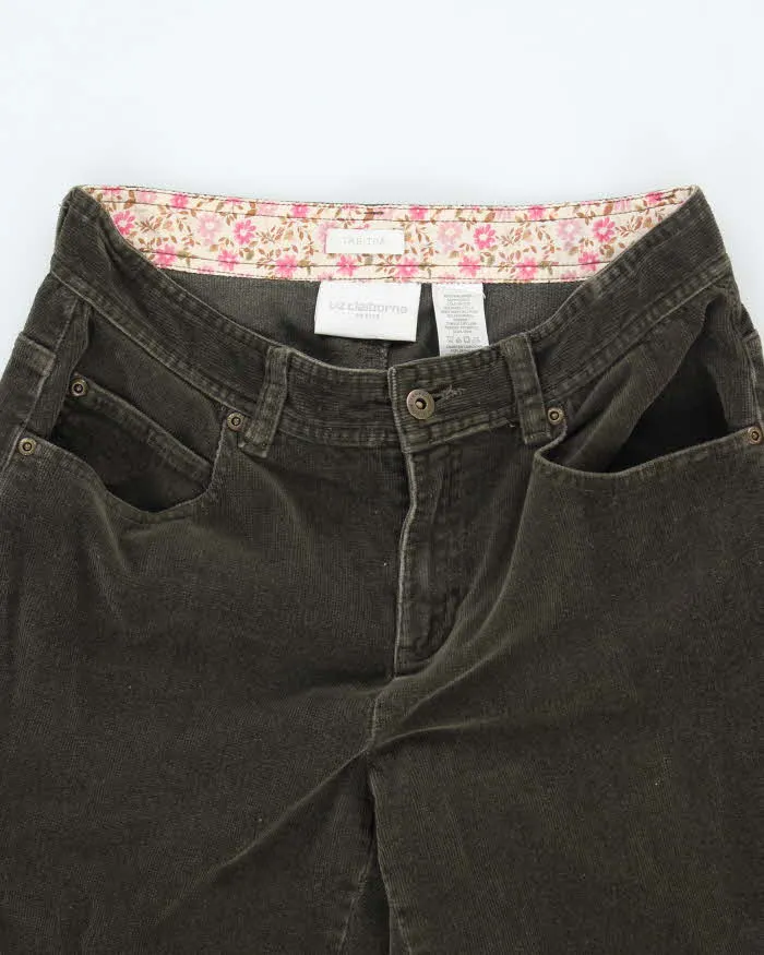 Vintage Liz Claiborne Brown Corduroy Trousers - W28 L29 sold by Rokit product image thumbnail 3