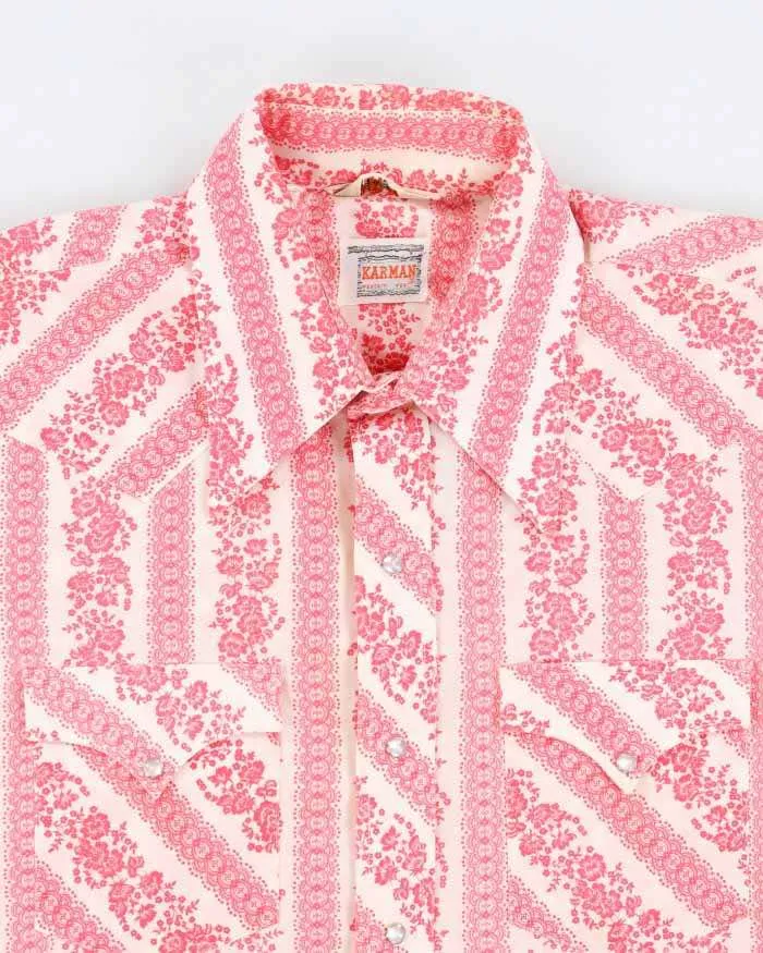 Mens Vintage 1970s Karman Western Wear Button Up Shirt - M sold by Rokit product image thumbnail 3